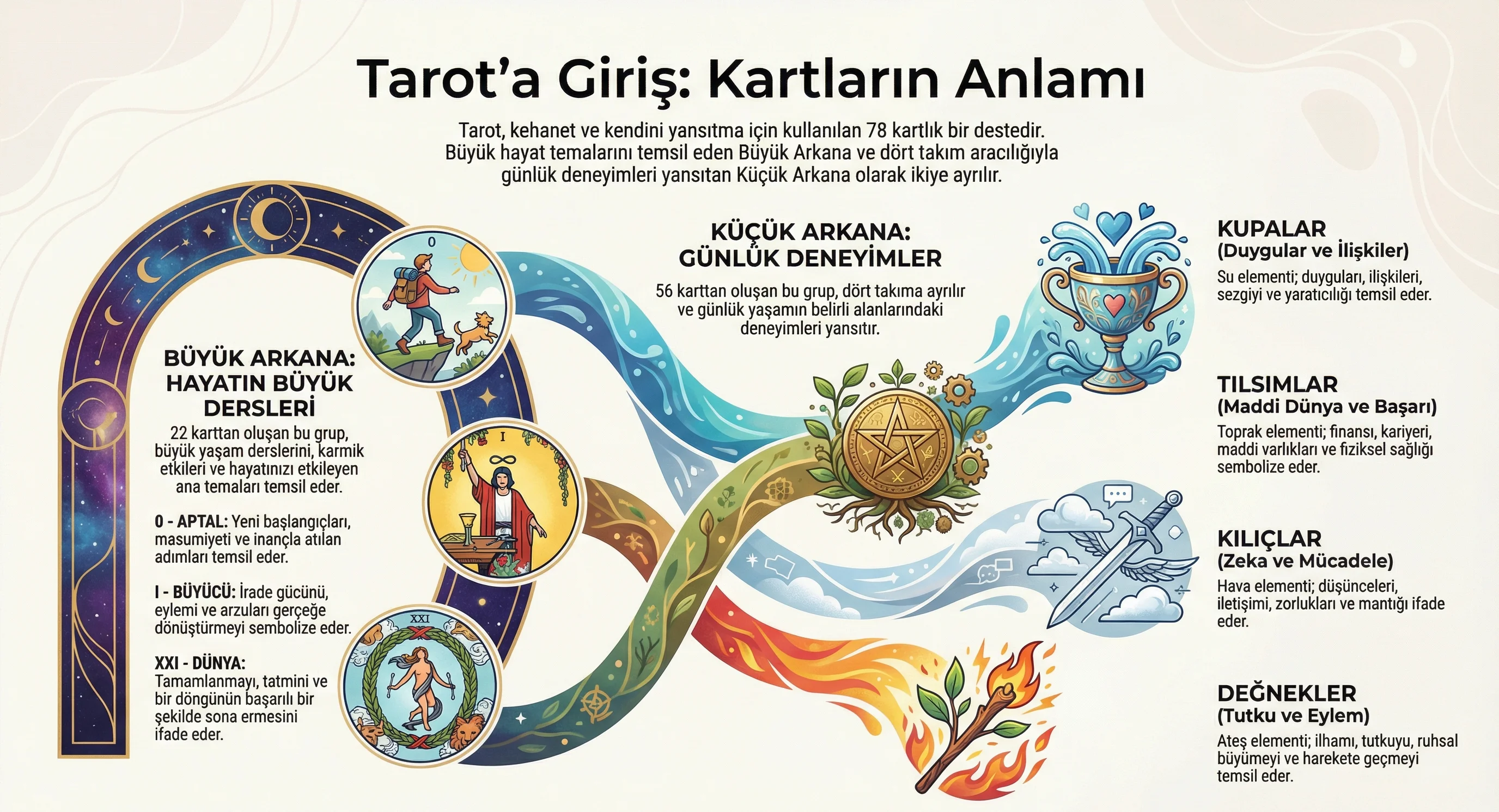 22 Kartlık Profesyonel Karmik Açılım Danışmanlığı