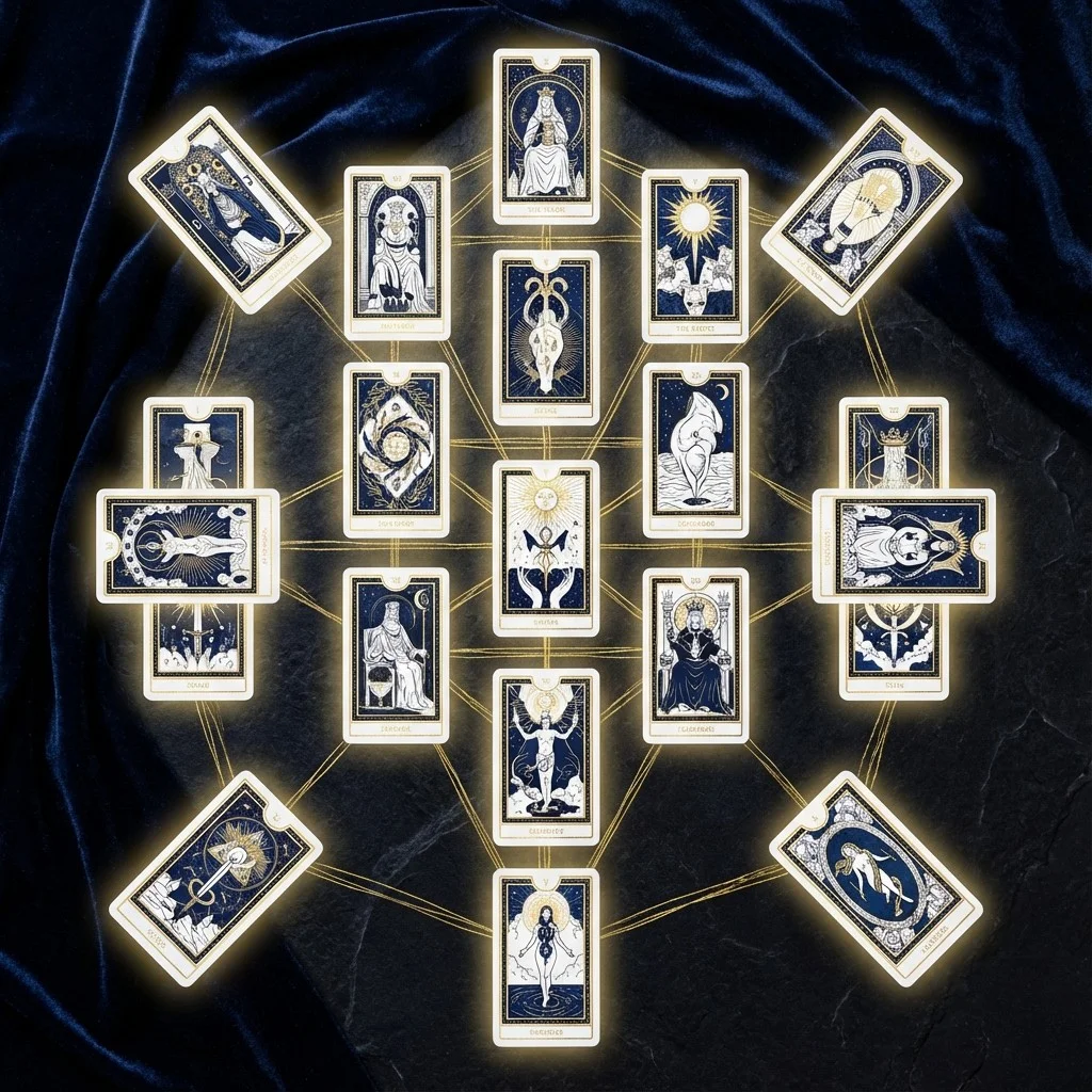 22 Kart Karmik Serim Açılımı